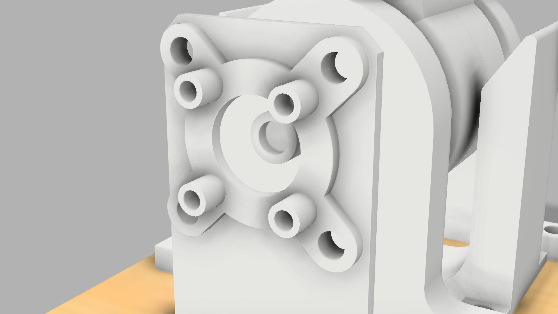 Hall Effect Sensor Mounting Plate